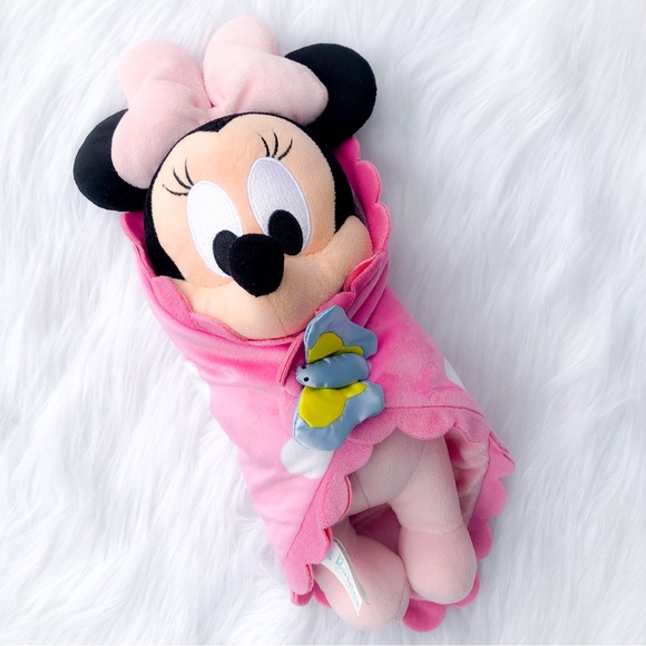 Bundle Toddler Gymboree Dress + Minnie Mouse Baby Plush - Picture 4 of 5